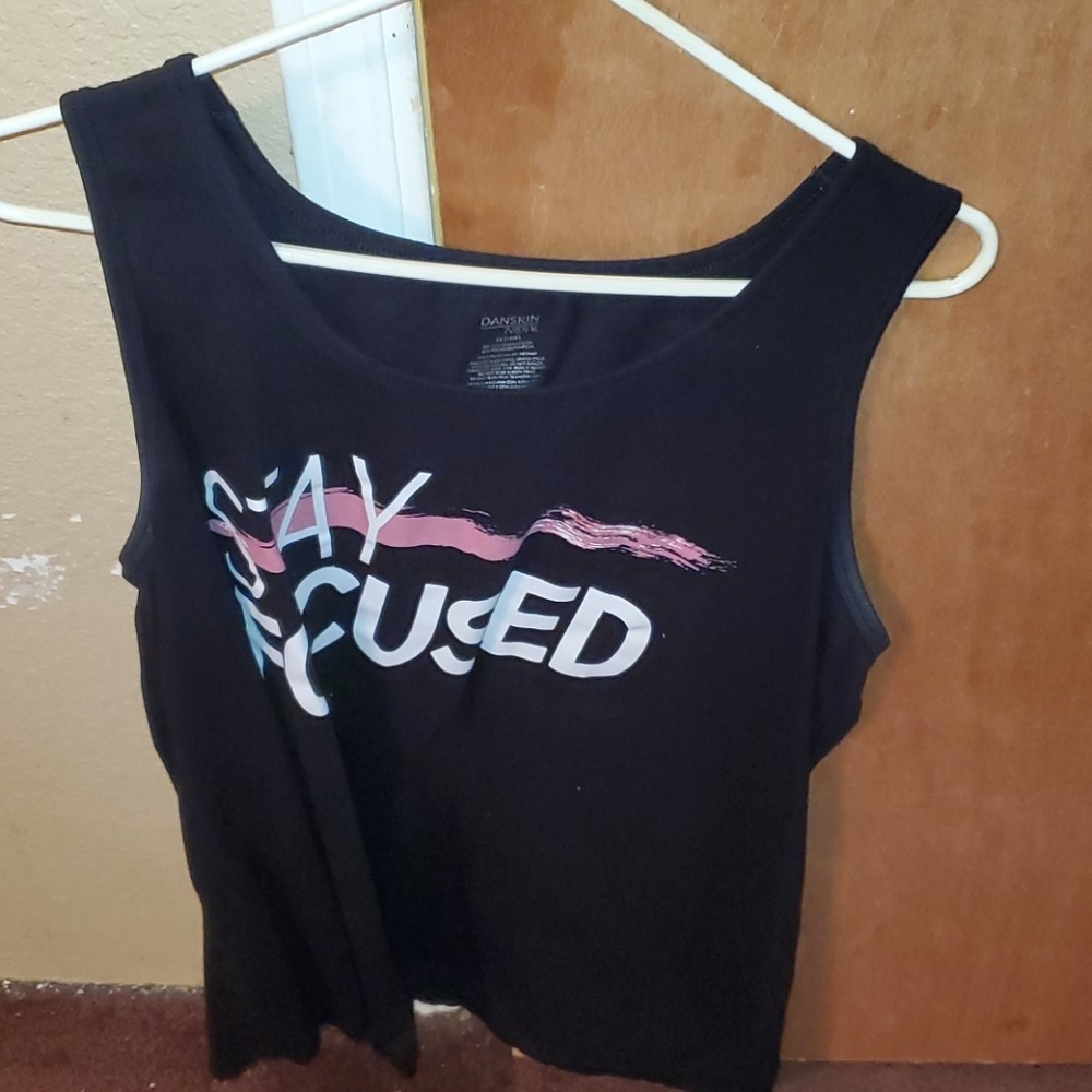 Stay focused tank top
